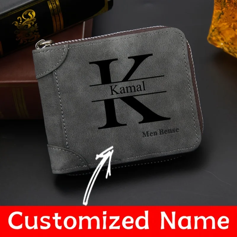 Aangepaste naam Herenportemonn - Personalized Name Box recensie en prijs