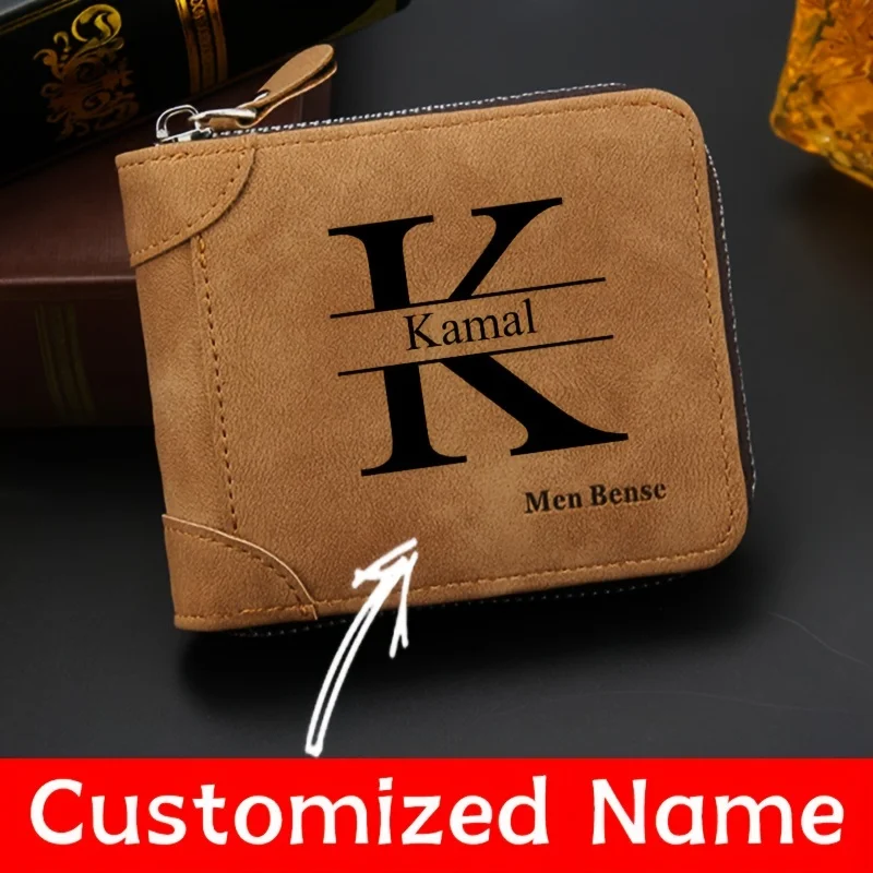 Aangepaste naam Herenportemonn - Personalized Name Box recensie en prijs