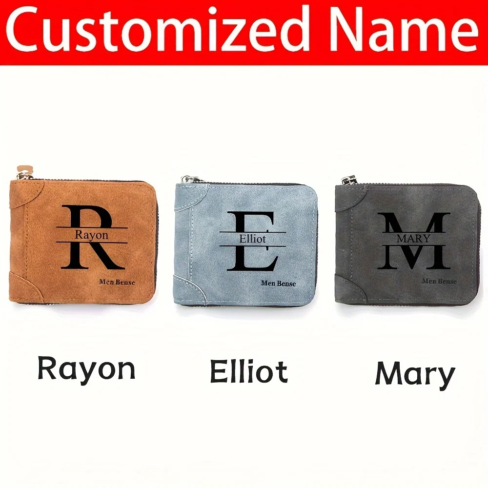 Aangepaste naam Herenportemonn - Personalized Name Box recensie en prijs