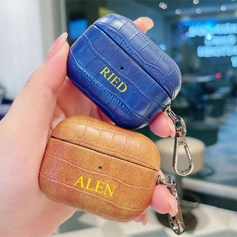 Aangepaste naam krokodillenlee - Monogram Keychain Leather recensie en prijs