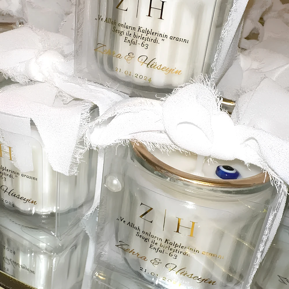 100 vellen gepersonaliseerde t - Personalised Candle Label recensie en prijs
