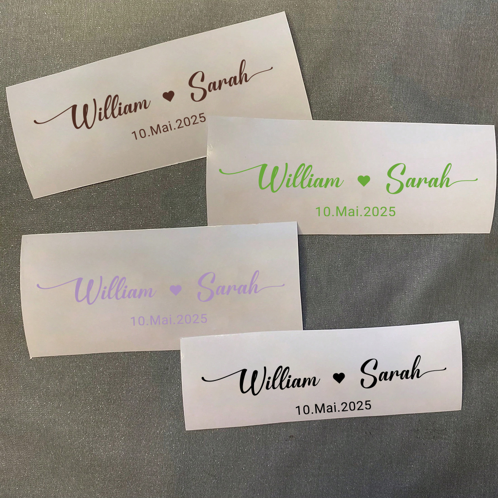 Op maat gemaakte naamstickers  - Personalized Name Box recensie en prijs