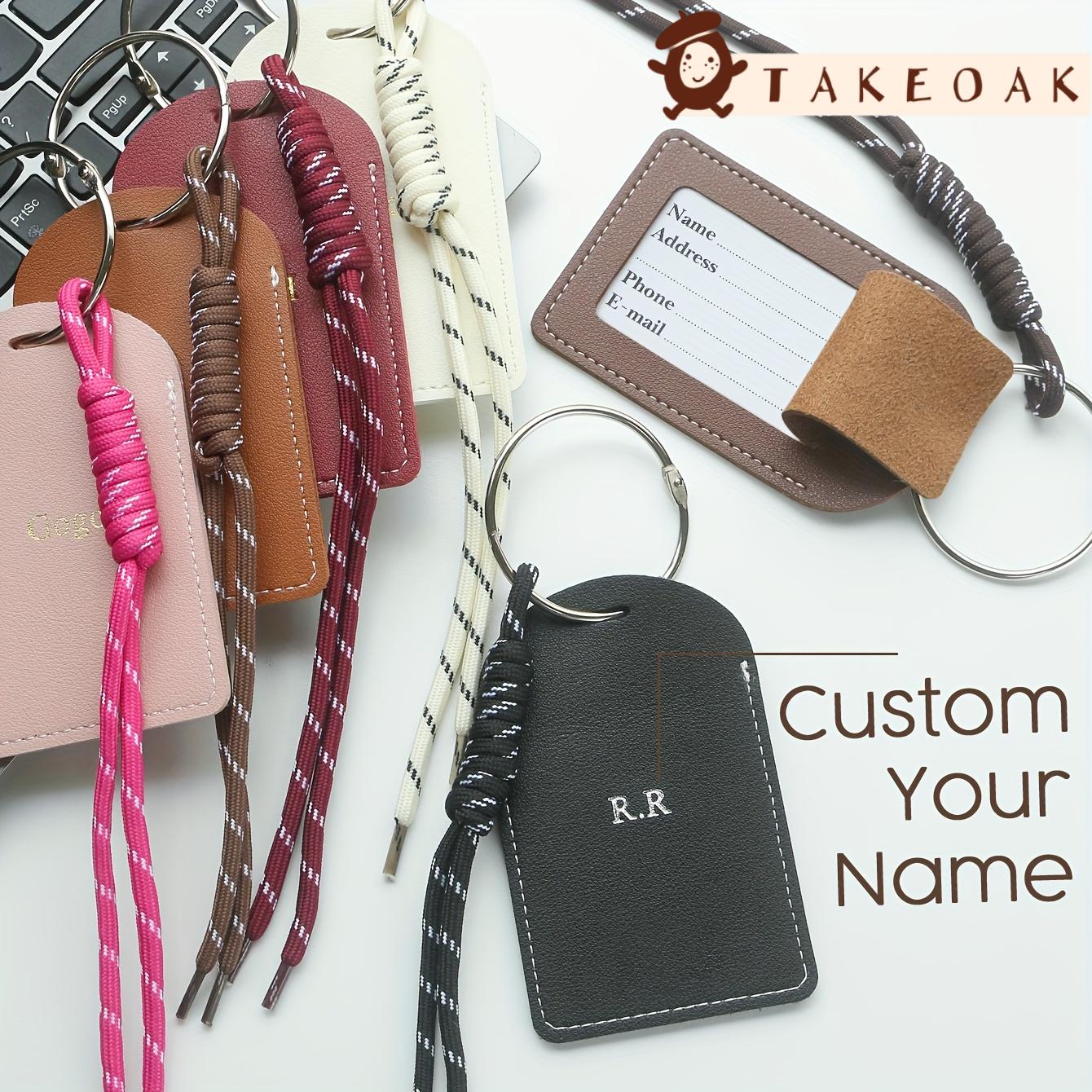 Gepersonaliseerde lederen baga - Initial Ring Custom recensie en prijs
