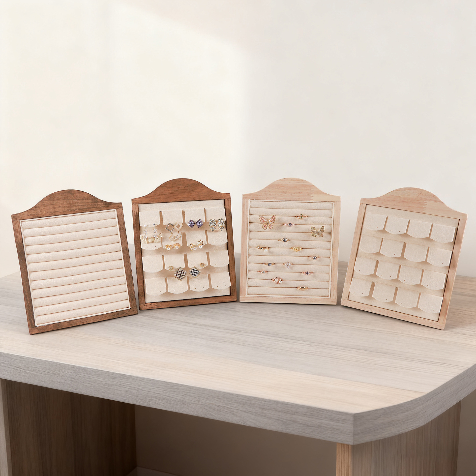 1 Stuks Houten Oorbellen Ring  - Engraved Wood Frame recensie en prijs