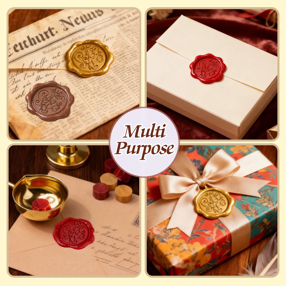 Lakzegel stempel cadeauset met - Wax Seal Letter Kit recensie en prijs