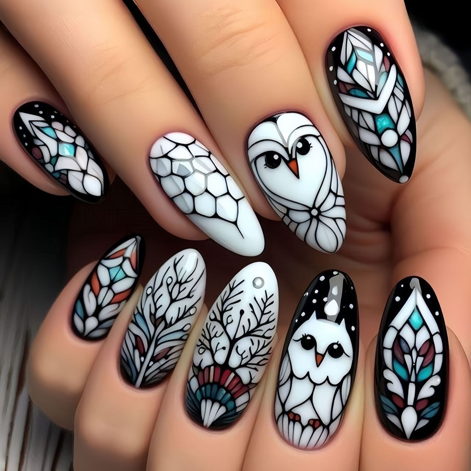 Middellange nepnagels voor dam - Pressed Flower Art recensie en prijs