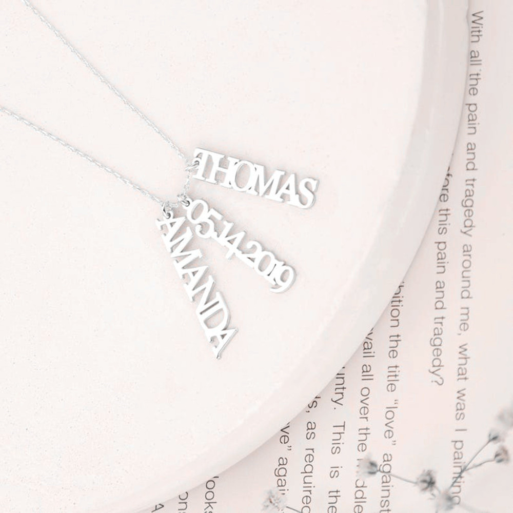 Aangepaste meerdere naam ketti - Birth Flower Necklace recensie en prijs