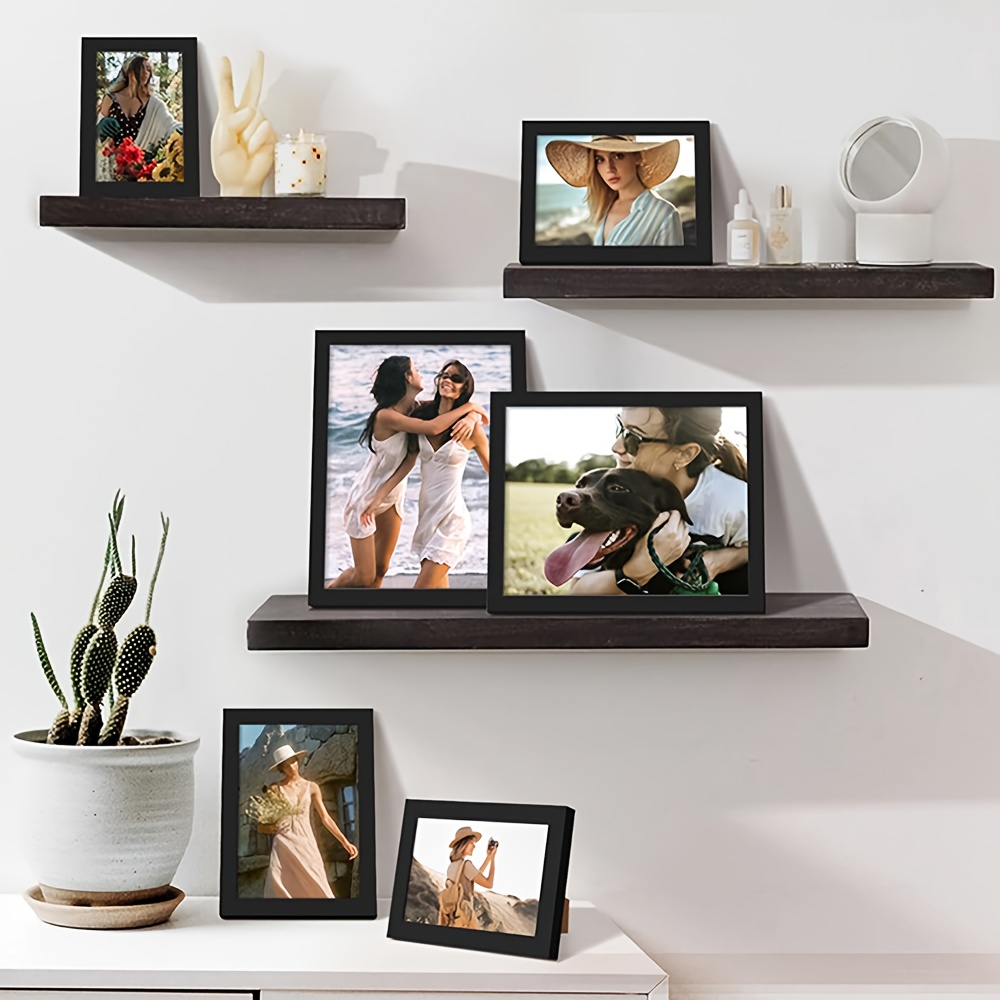 5-delige set A4 zwarte houten  - Engraved Wood Frame recensie en prijs
