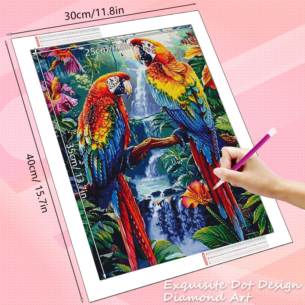 HUACAN Diamant schilderij nieu - Photo Mosaic Print recensie en prijs