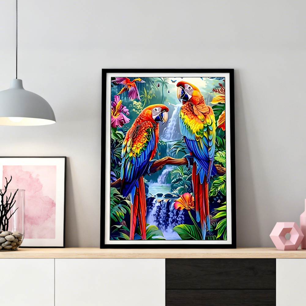 HUACAN Diamant schilderij nieu - Photo Mosaic Print recensie en prijs