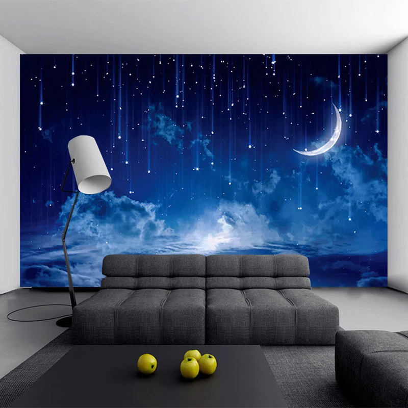 Muurschildering behang aangepa - Custom Night Sky recensie en prijs