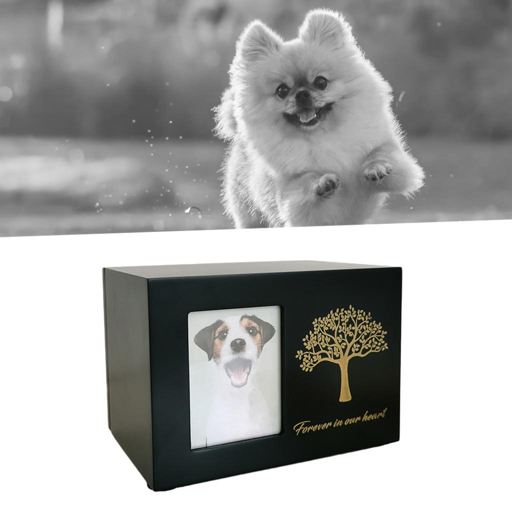 Crematie Urn Voor Honden Begra - Engraved Wood Frame recensie en prijs