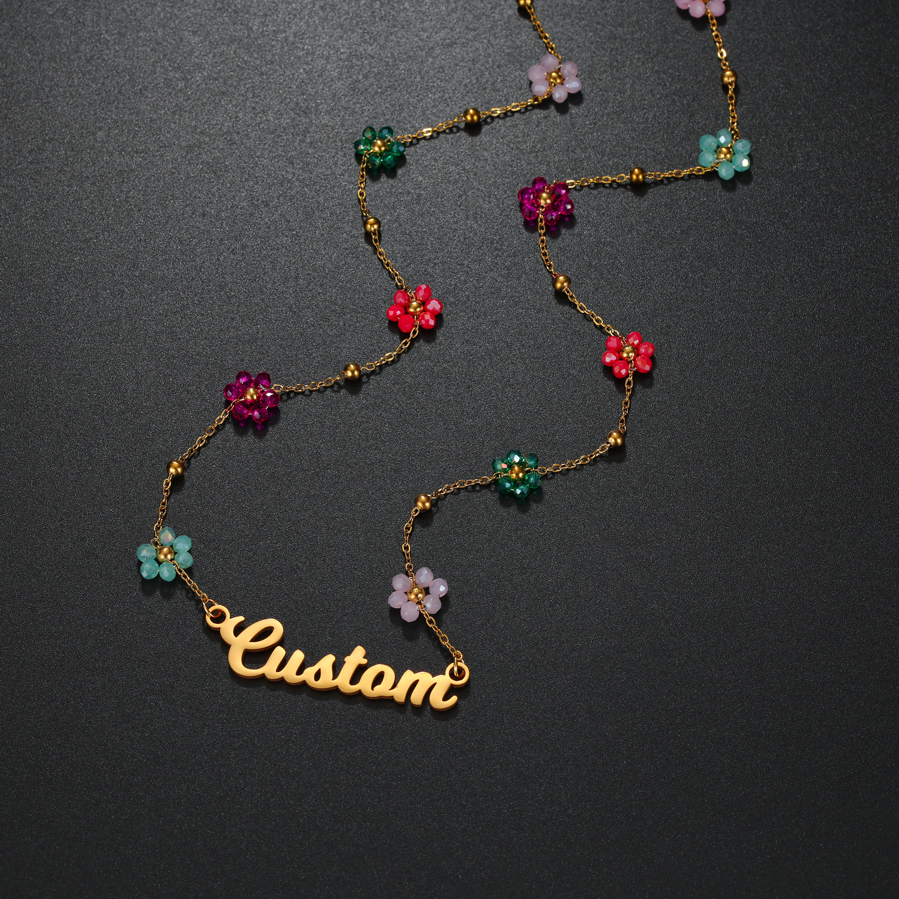 Atoztide Aangepaste naam siera - Birth Flower Necklace recensie en prijs