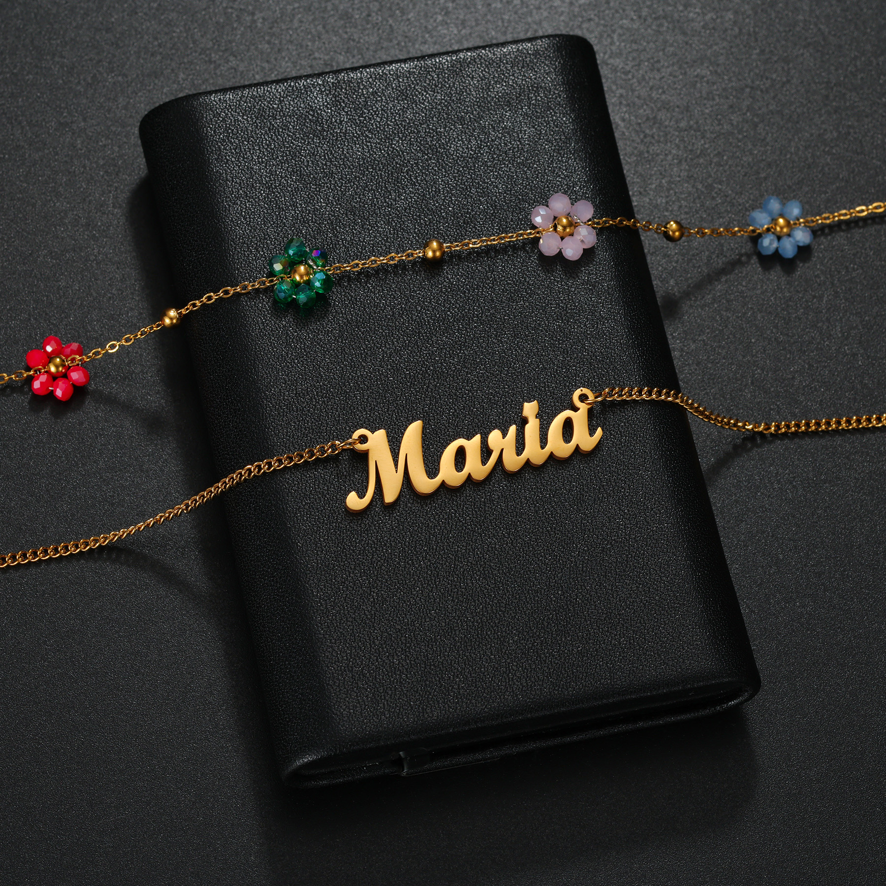 Atoztide Aangepaste naam siera - Birth Flower Necklace recensie en prijs