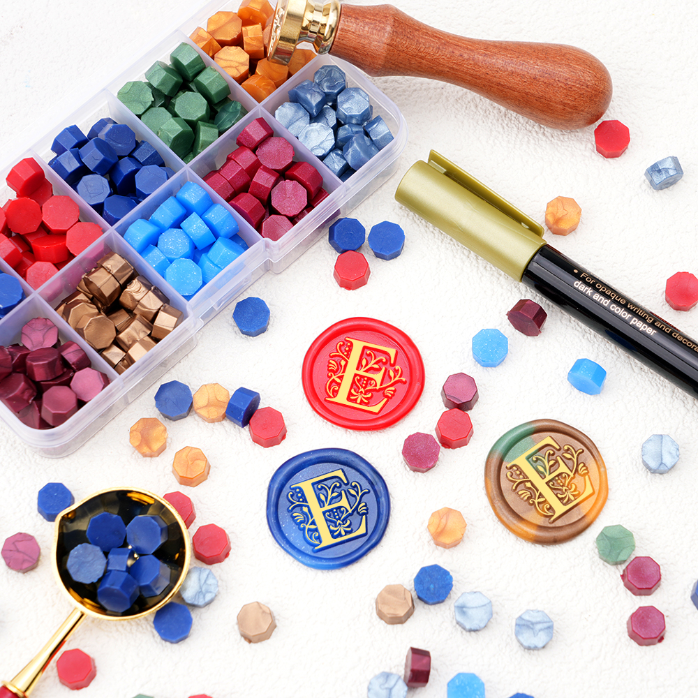 Alfabetische waszegelstempelse - Wax Seal Letter Kit recensie en prijs