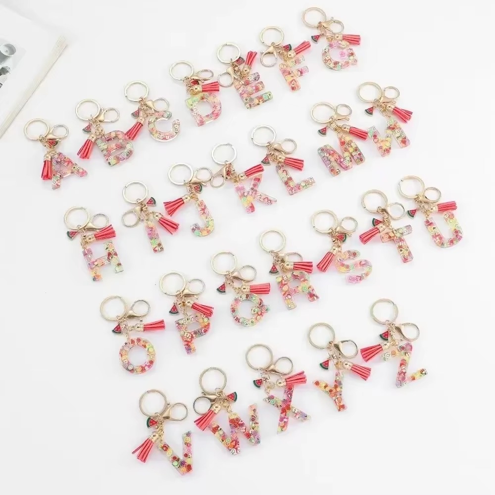 Gepersonaliseerde A-Z sleutelh - Monogram Keychain Leather recensie en prijs