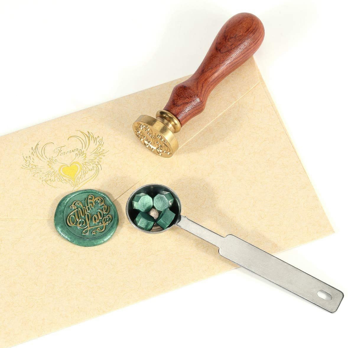 AT84-zegellakparels, 200 stuks - Wax Seal Letter Kit recensie en prijs