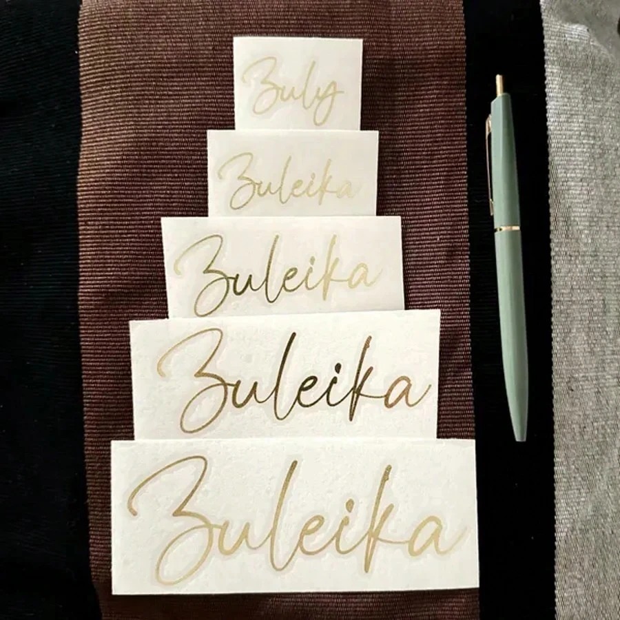 50-200 stuks waterdichte trans - Personalised Candle Label recensie en prijs