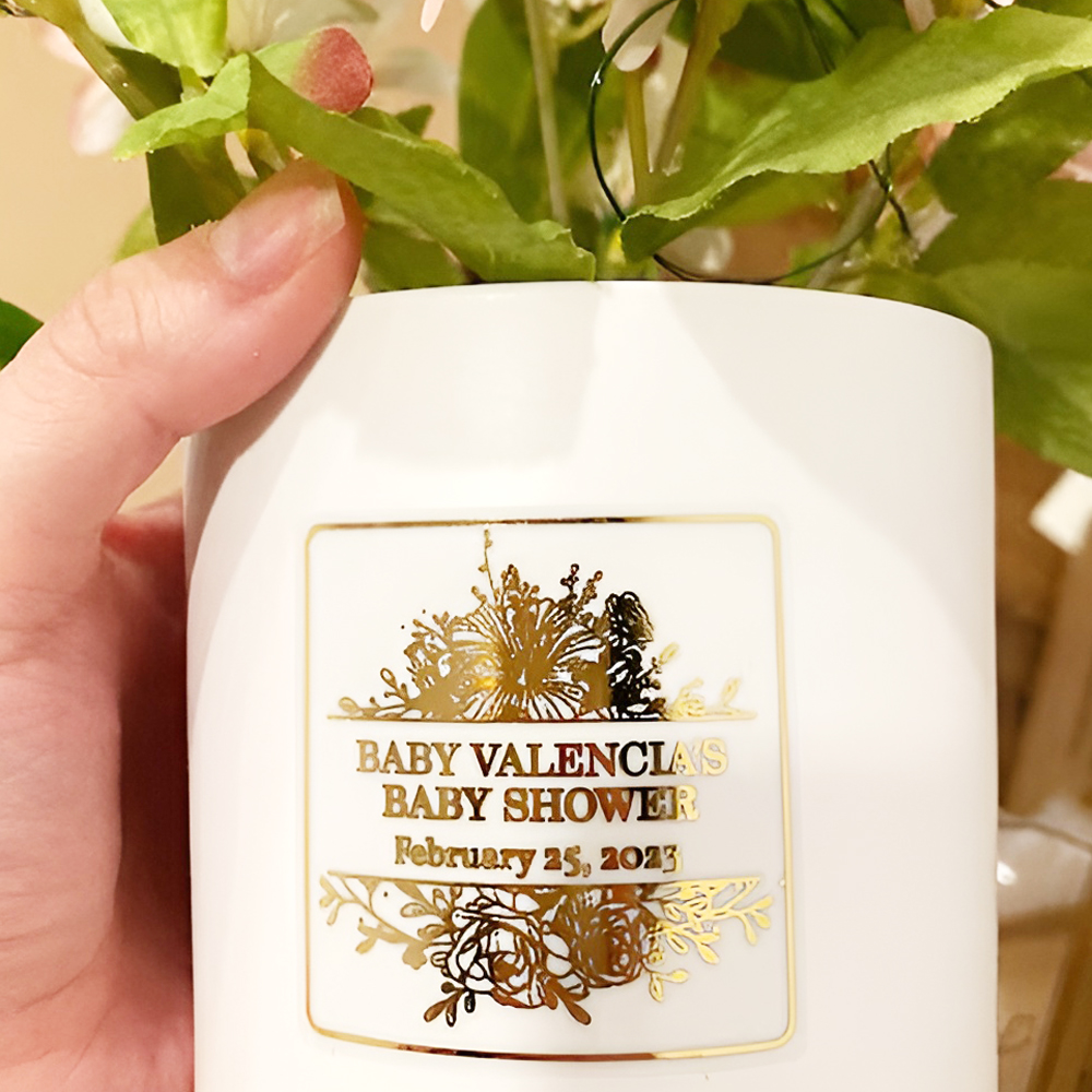 50 vellen gepersonaliseerde tr - Personalised Candle Label recensie en prijs