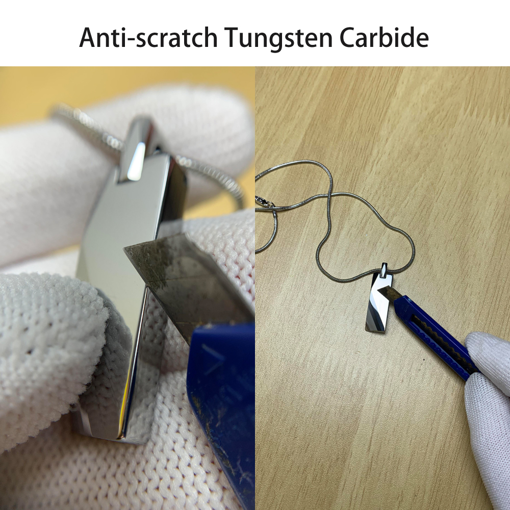 Wolfraamcarbide Hangers Mannen - Name Necklace Custom recensie en prijs