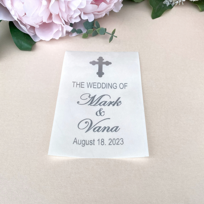 Zilveren gepersonaliseerde kaa - Personalised Candle Label recensie en prijs