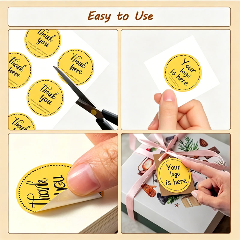 Aangepaste logo-rand stickers, - Personalized Name Box recensie en prijs