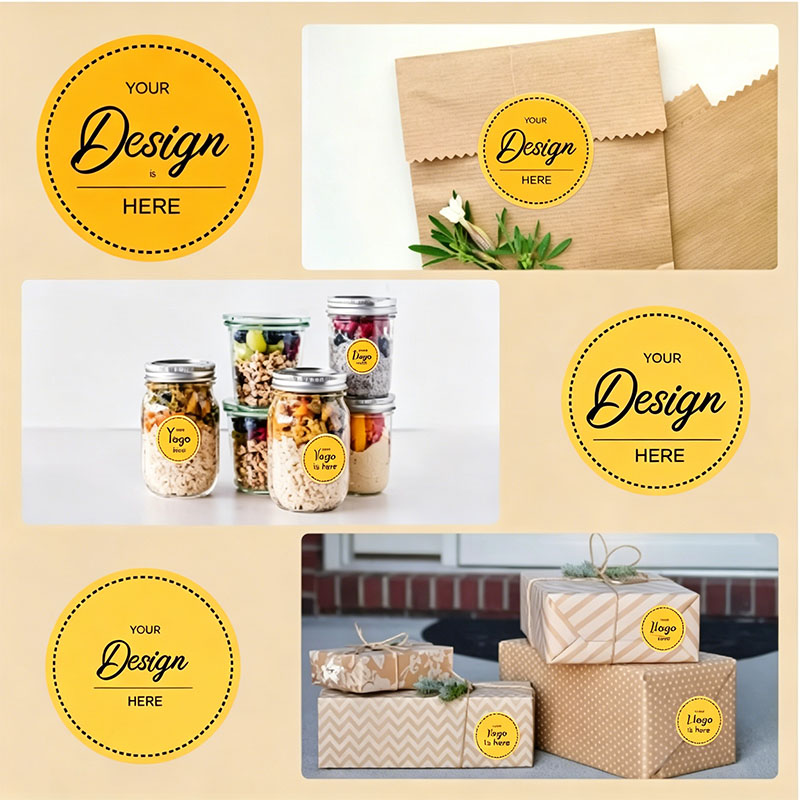 Aangepaste logo-rand stickers, - Personalized Name Box recensie en prijs
