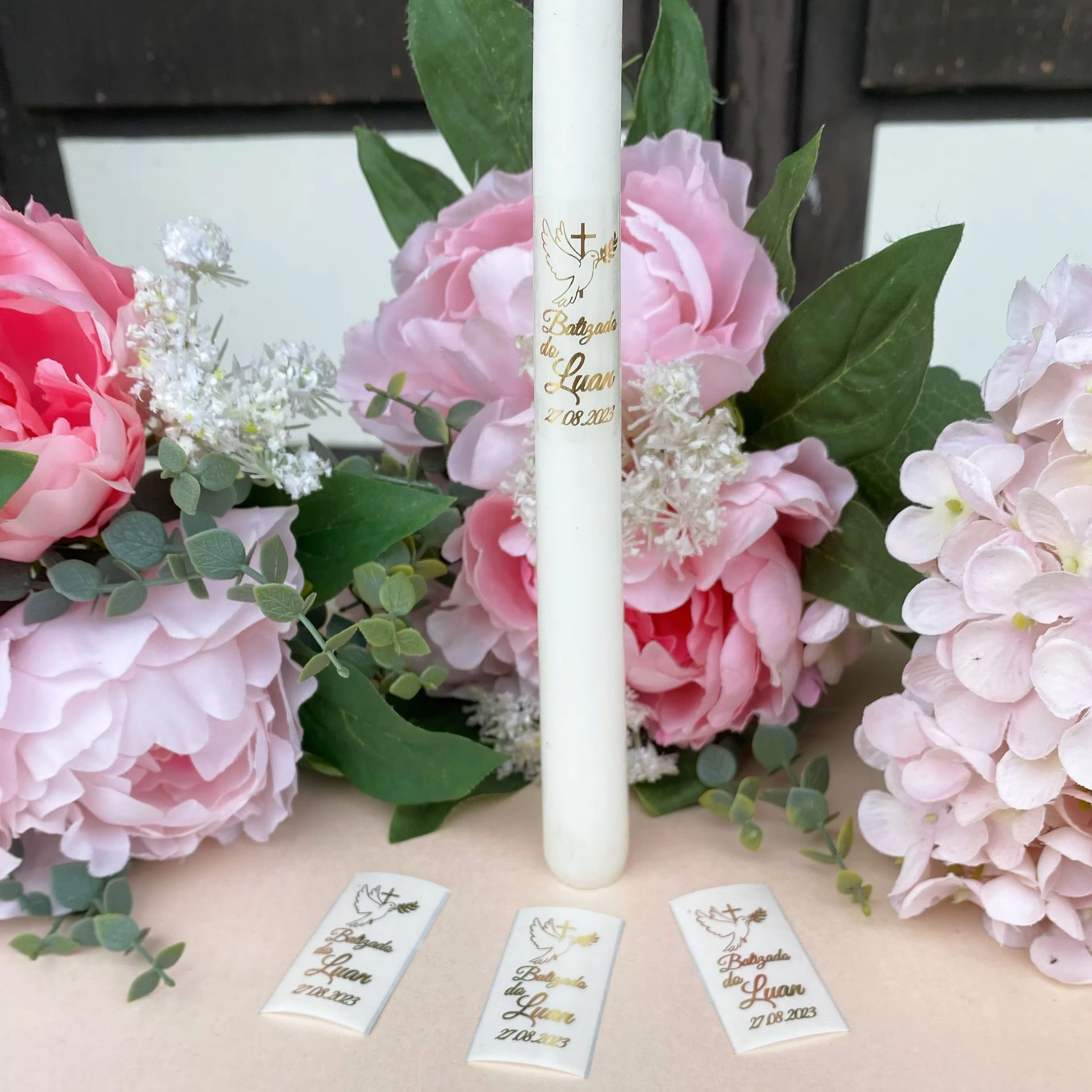 10 Gepersonaliseerde Mijn Doop - Personalised Candle Label recensie en prijs