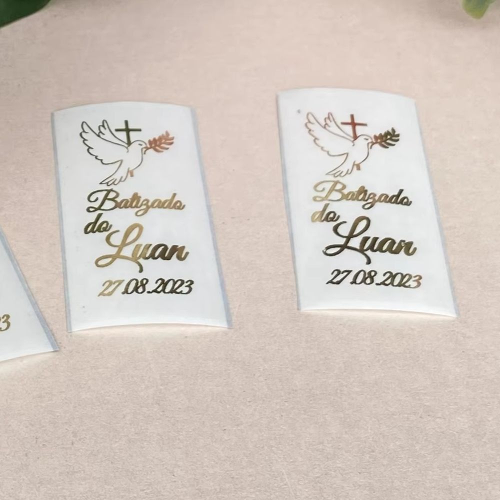 10 Gepersonaliseerde Mijn Doop - Personalised Candle Label recensie en prijs
