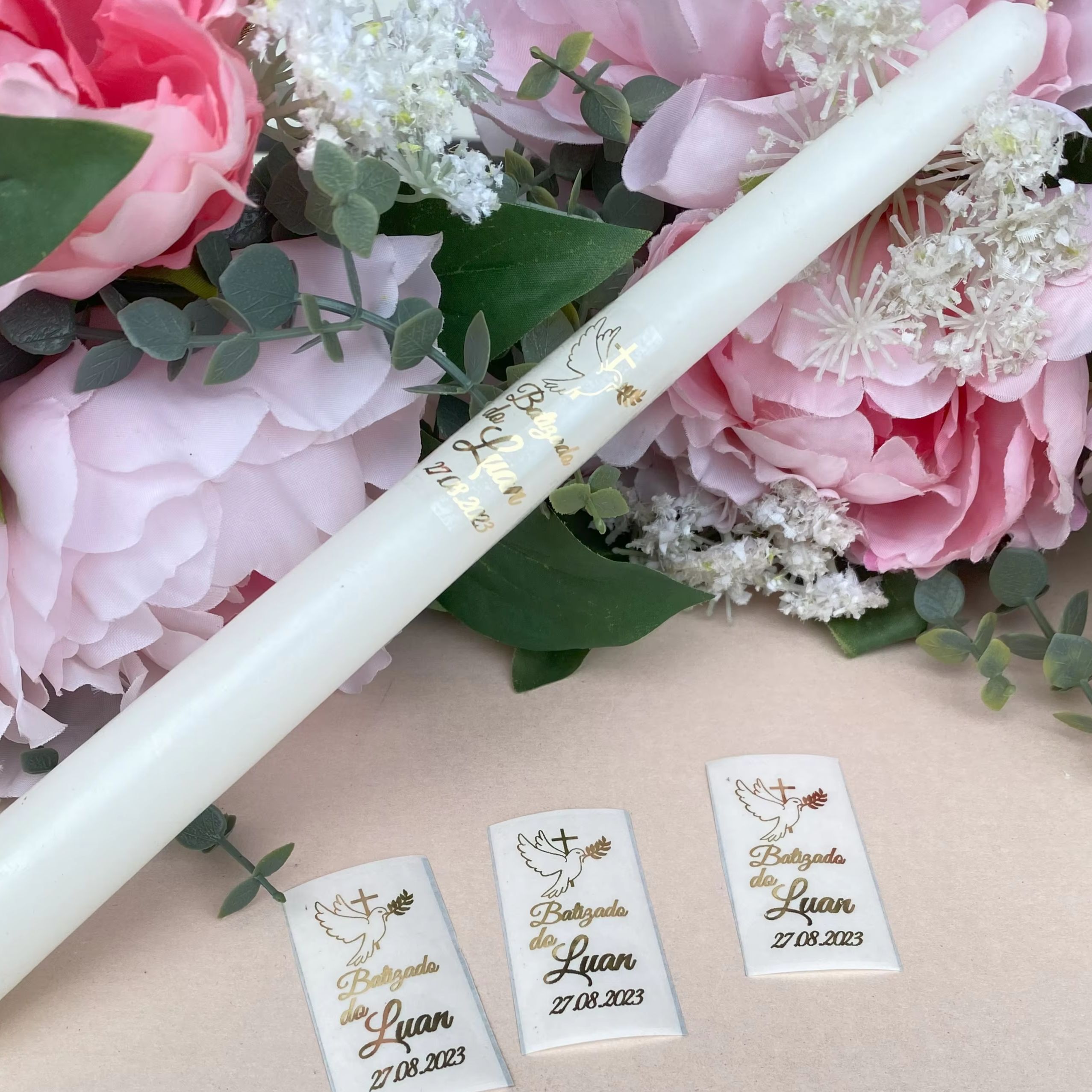 10 Gepersonaliseerde Mijn Doop - Personalised Candle Label recensie en prijs