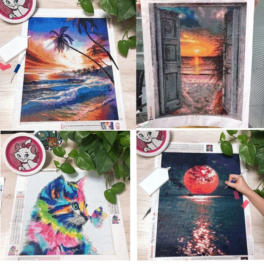 Huacan Diy Diamond Painting My - Photo Mosaic Print recensie en prijs