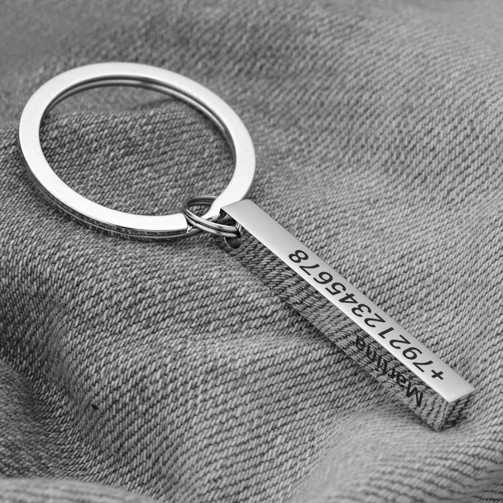 Personaliseer sleutelhangers 3 - Initial Ring Custom recensie en prijs