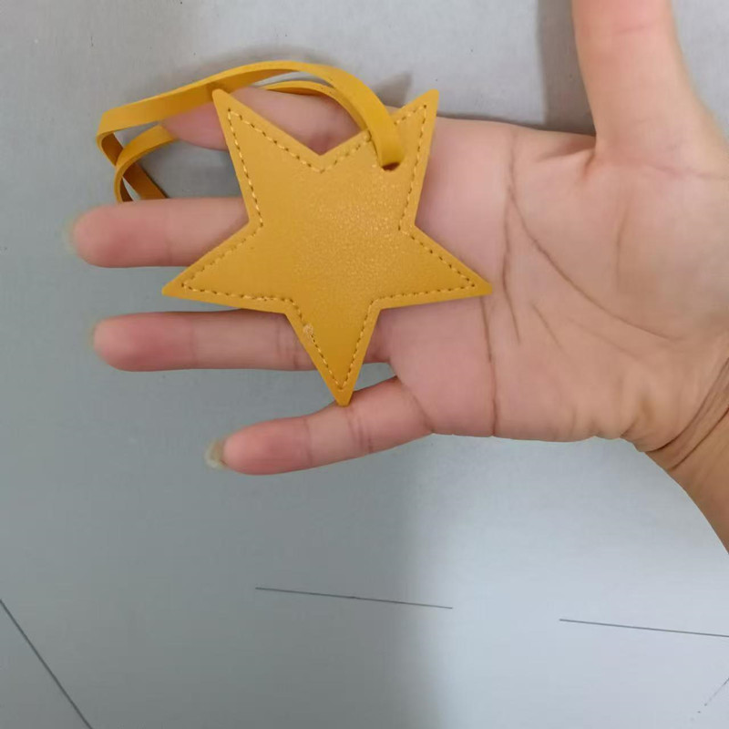 Gratis initialen vijfpuntige s - Monogram Keychain Leather recensie en prijs