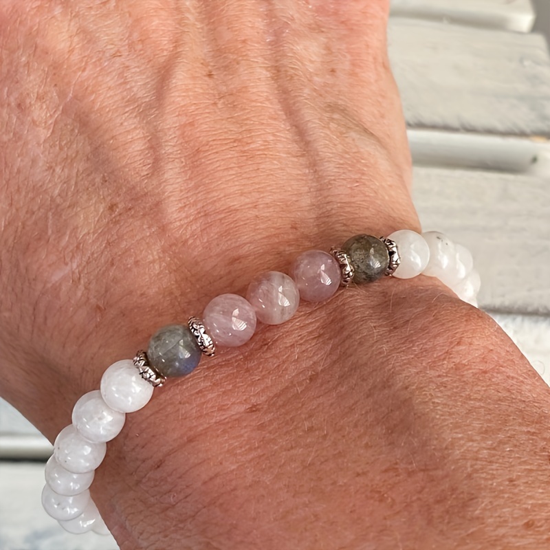 1pc/maansteen, labradoriet en  - Coordinates Bracelet recensie en prijs