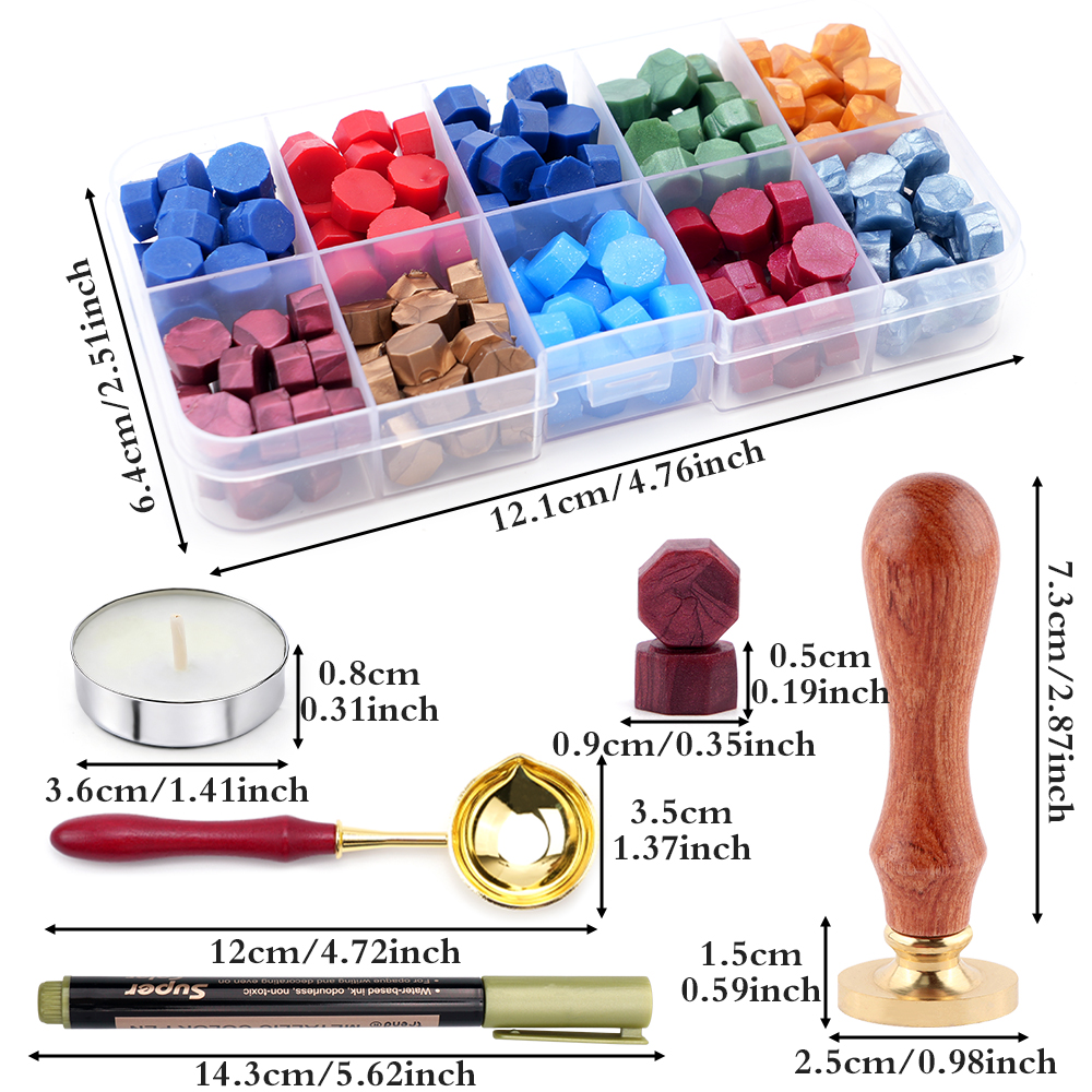 A-Z letter waszegelstempelset  - Wax Seal Letter Kit recensie en prijs