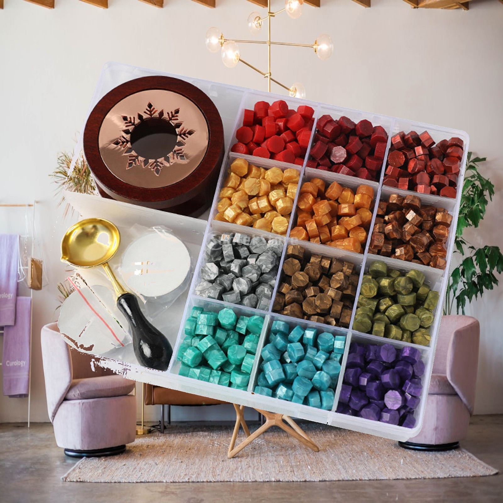 Wax Seal Kit met wax seal kral - Wax Seal Letter Kit recensie en prijs