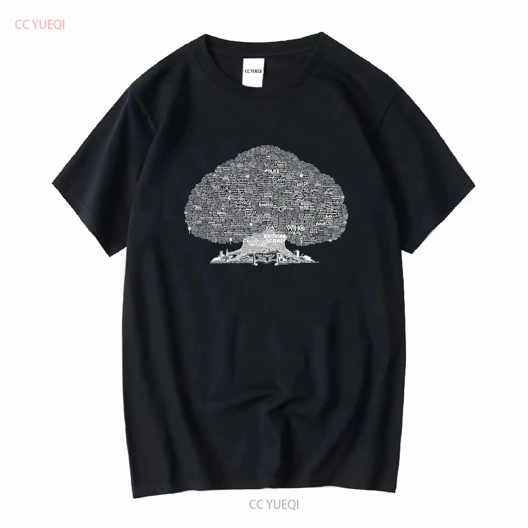 Family Tree Of British Rock T- - Family Tree Print recensie en prijs