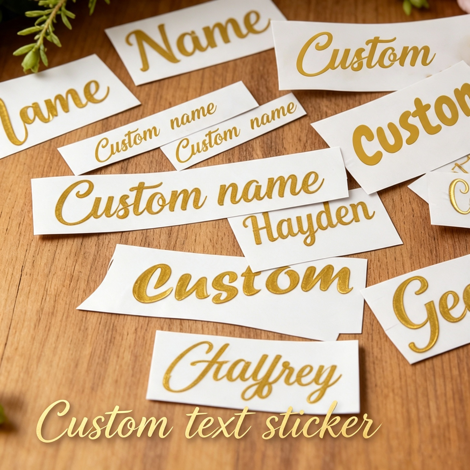 Op maat gemaakte naamstickers, - Personalised Candle Label recensie en prijs