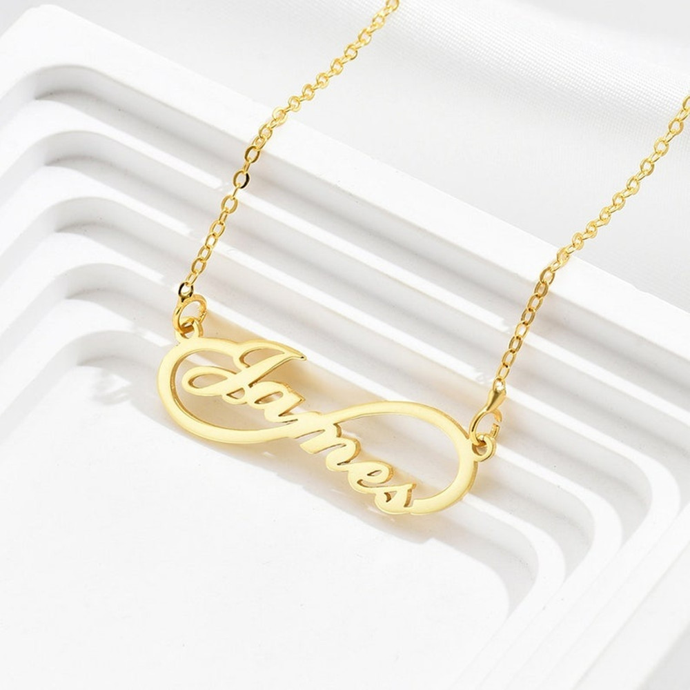 Op maat gemaakte oneindigheids - Birth Flower Necklace recensie en prijs